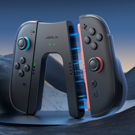 JSAUX GP0401S Nintendo 任天堂 Switch 2 Joy-con 加厚握感握把套