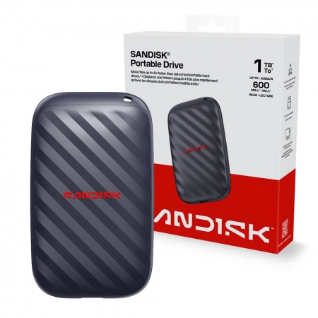 SanDisk PORTABLE 1TB SSD 外接硬碟 固態硬碟 公司貨 SDSSDE10（SD-SSDE10-1TB）