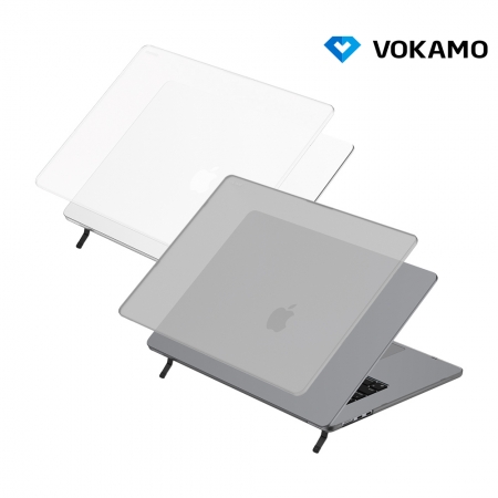 VOKAMO Apple MacBook Pro 14 （M1/M2/M3/M4/M5） 防刮支架保護殼 硬殼 防摔殼 薄殼