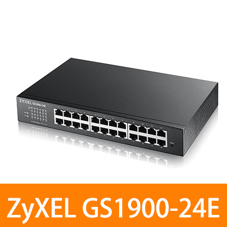 ZYXEL 合勤 GS1900-24E 24埠 GbE 智慧網管型交換器