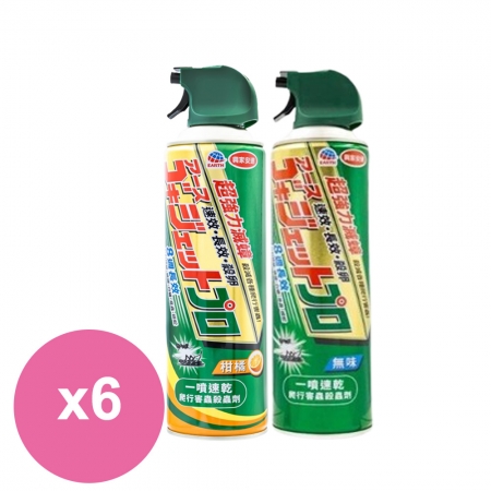 興家安速 長效速乾爬行害蟲殺蟲劑（綠）500MLx6瓶