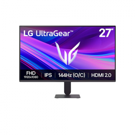 【LG 樂金】27 UltraGear™ FHD IPS 專業電競螢幕（可超頻至144Hz）｜27G411A-B
