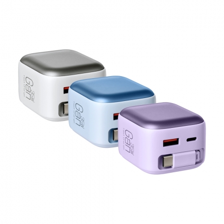 CYKE K60 Gan 氮化鎵伸縮線充電器（35W）（0.7M） 伸縮充電器