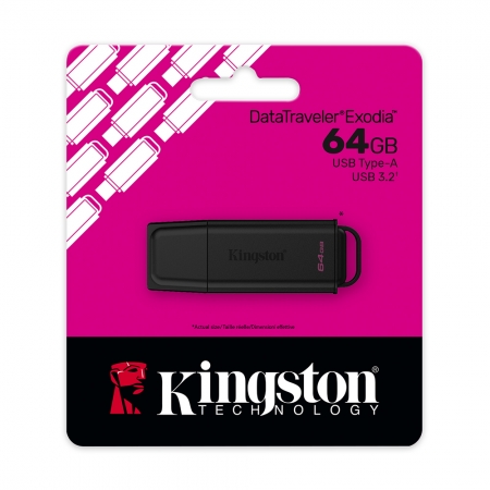 金士頓 DataTraveler Exodia DTXG2 64G USB 3.2 Gen1 隨身碟（KT-DTXG2-64G）