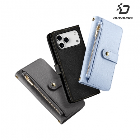 DUX DUCIS iPhone 18 Pro系列（共用17Pro系列） LAWA 二合一錢包側翻皮套
