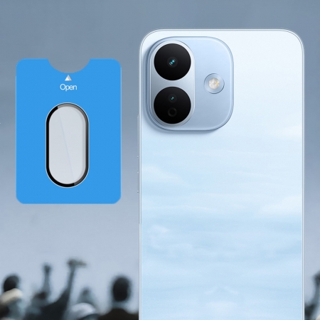 Imak Redmi 紅米 Note 17系列 5G 鏡頭玻璃貼（手機殼用）（自帶定位版） 奈米吸附