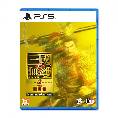 SONY PS5《真‧三國無雙 2 with 猛將傳 Remastered》中文版 遊戲片（PS5-DW2XL-RE）