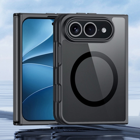 DUX DUCIS Apple iPhone Duo Aimo Mag （鉸鏈保護）磁吸保護殼（清透版） 手機殼