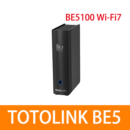 TOTOLINK BE5 BE5100 Wi-Fi7 Mesh 網狀路由器系統