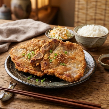 【好神】豆乳帶骨香酥豬排|3片/300g/包  5包組