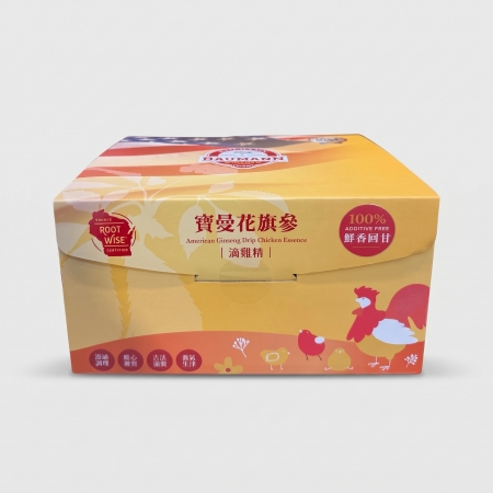 寶曼花旗參滴雞精禮盒