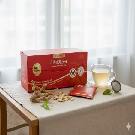 GBW X 上裕美國經典花旗參茶30入禮盒組