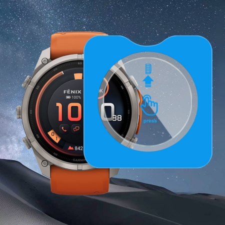 Imak GARMIN Fenix 9 Pro AMOLED （43mm/47mm/51mm） 鏡頭玻璃貼（定位版）