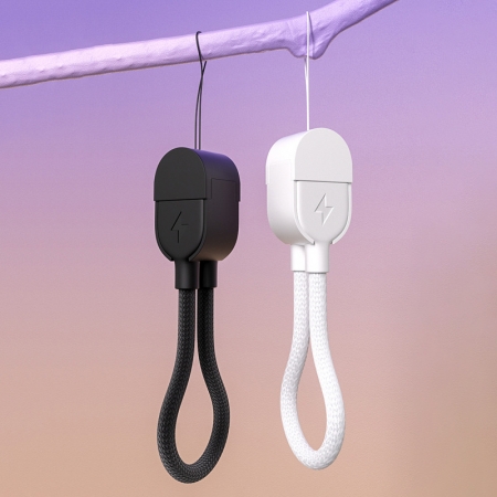 QST 編織掛繩數據線-Type-C to Type-C 充電線（20W）（17cm） 傳輸線