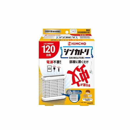 日本金鳥新蚊取屋內滅蚊器120套裝x1入