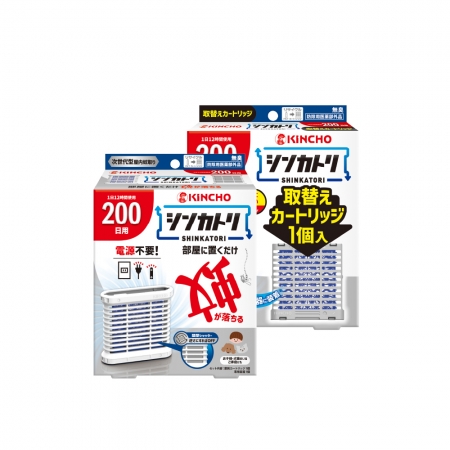 日本金鳥新蚊取屋內滅蚊器200套裝x1入＋200替換匣芯x1入