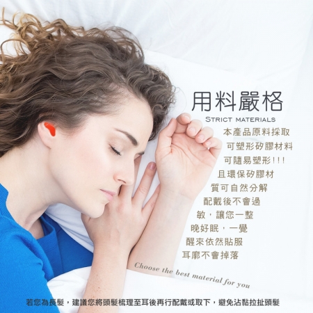 Ear69【無痛隔音舒眠塑形耳塞】（6顆/盒）