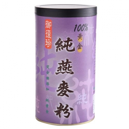 【御復珍】純燕麥粉-100%純粉 （無糖,400g/罐）