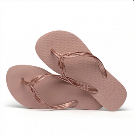 【哈瓦士havaianas】SWEET 麻花玫瑰色 巴西 人字拖 哈瓦士 女款