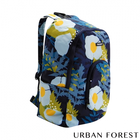 URBAN FOREST都市之森 樹-摺疊後背包/雙肩包 （印花色）