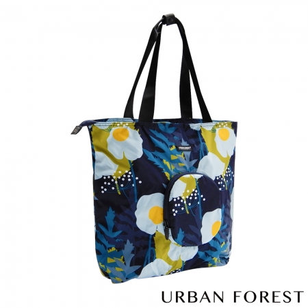 URBAN FOREST都市之森 樹-摺疊托特包/側肩包 （印花色）