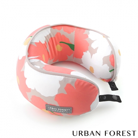 URBAN FOREST都市之森 花卷-兒童頸枕/午睡枕 （印花色）