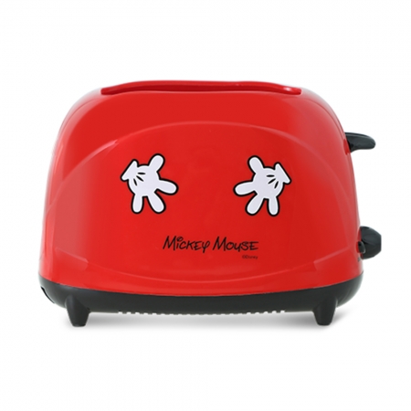 【Disney 迪士尼】米奇趣味吐司機（MK-CD2106-紅）