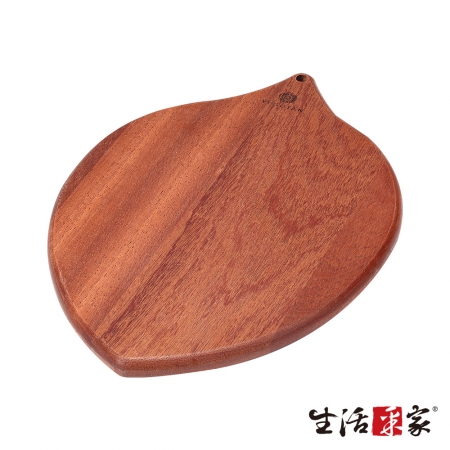 【生活采家】家用烏檀原木造型砧板#58010