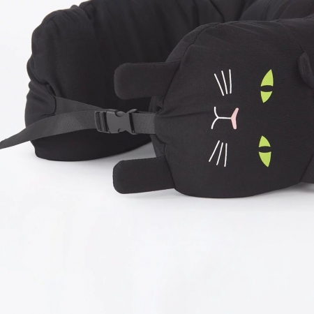 【西班牙DOIY】貓咪旅行枕 頸枕 旅遊 旅行頸枕 車用頸枕 午睡枕