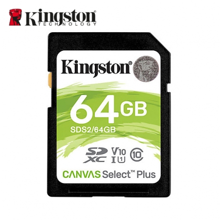 金士頓 Canvas Select SDXC/UHS-I C10 64GB SD卡 公司貨 大卡 （KT-SDCS2-64G）