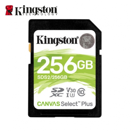 金士頓 Canvas Select SDXC/UHS-I C10 256GB SD卡 公司貨 大卡 （KT-SDCS2-256G）