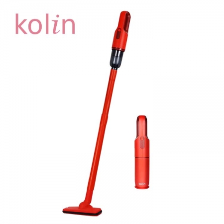 【Kolin歌林】小旋風無線吸塵器 紅 KTC-SD2003-R / 一機兩濾網 ★