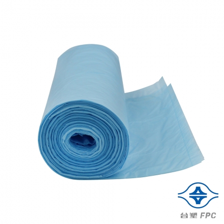 台塑 拉繩 清潔袋 垃圾袋 （超大） （藍色） （超量包） （90L） （84*95cm） （20捲）