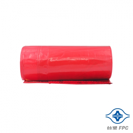 台塑 拉繩 感染袋 清潔袋 垃圾袋 （小） （紅色） （8L） （39*40cm）  12捲