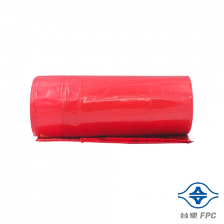 台塑 拉繩 感染袋 清潔袋 垃圾袋 （中） （紅色） （20L） （52*55cm） 12捲