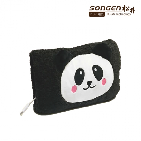 【SONGEN 松井】萌趣USB充電式隨行暖身寶 黑貓熊