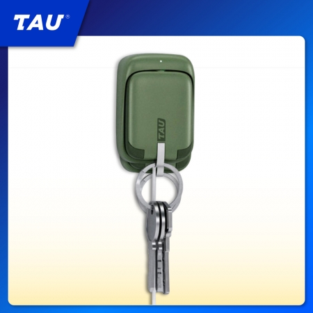【瑞士 TAU】三合一磁吸式鑰匙圈行動電源 （大地綠）