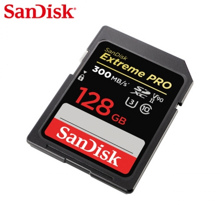 SanDisk Extreme PRO SDXC UHS-II 128G 專業攝影 高速記憶卡 V90 U3 300MB（SD-SDXDK-128G）