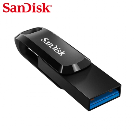 SanDisk【256GB】Ultra GO USB 3.1 TYPE-C 高速 雙用 OTG 旋轉隨身碟 安卓手機/平板適用（SD-DDC3-256G）