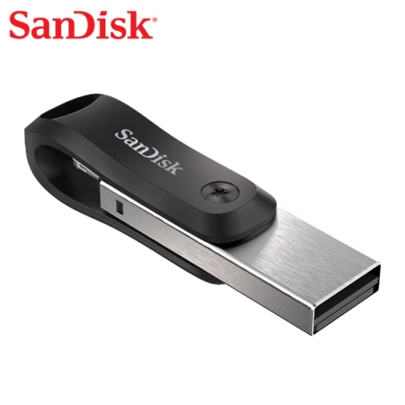SanDisk 256GB iXpand Go 雙用隨身碟 iPhone適用 手機儲存裝置 OTG （SD-IXP-60N-256G）