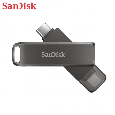 SanDisk 256GB iXpand Luxe Lightning/Type-C雙接頭 隨身碟 iPhone 安卓適用（SD-IXP-70N-256G）