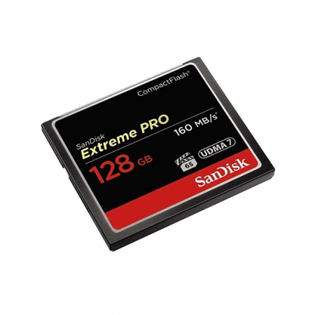 SanDisk Extreme Pro CompactFlash 128GB 記憶卡 160M 高速CF卡 專業攝影（SD-CF160M-128G）