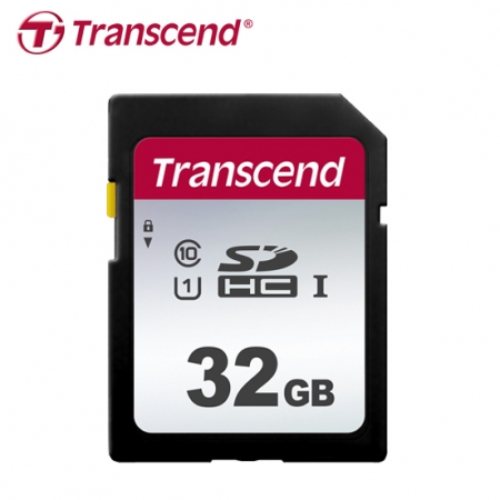 創見 Transcend SDHC 300S UHS-I 32GB 相機專用記憶卡 （TS-SD300S-32G）