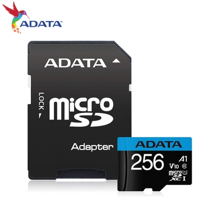 ADATA 威剛 Premier 256G micro SDXC A1 UHS-I C10 U1 記憶卡 附轉卡 （ADC10-256G）