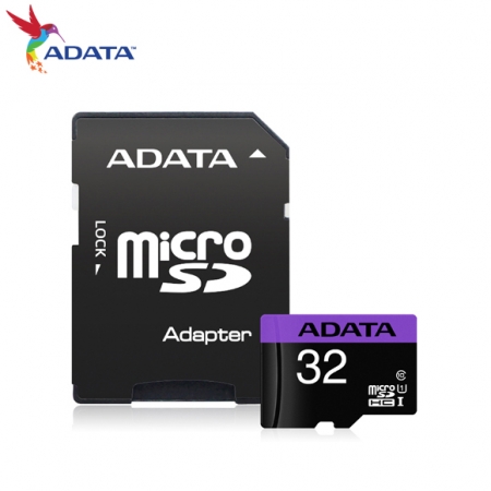 ADATA 威剛 Premier 32G micro SDHC UHS-I C10 記憶卡 附轉卡（ADC10-P-32G）