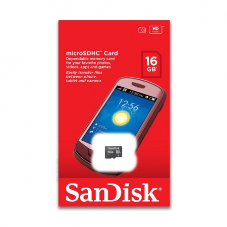 SanDisk 16GB Class 4 C4 micro SDHC 手機記憶卡 原廠公司貨 （SDC4-16G）