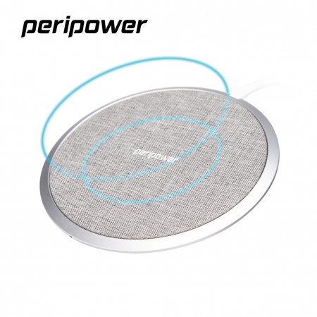 peripower PS-T06 無線充系列 鋁合金織布充電盤