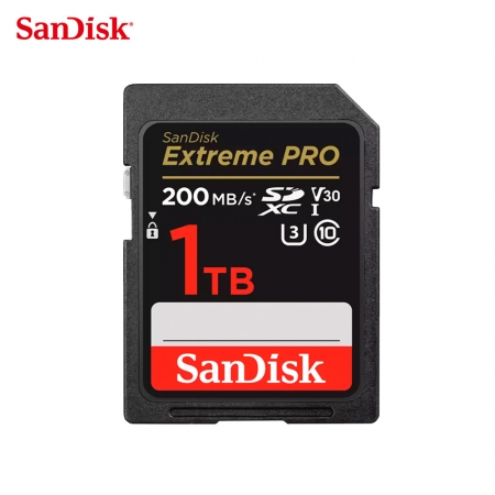 SanDisk Extreme PRO SDXC UHS-I 1TB 相機記憶卡 V30 U3 200MB 專業攝影高速記憶卡（SD-SDXXD-1TB）