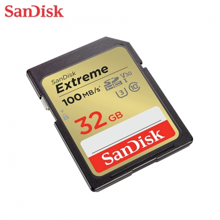 SanDisk Extreme SDHC UHS-I 32GB U3 V30 相機 記憶卡 公司貨（SD-SDXVT-32G）