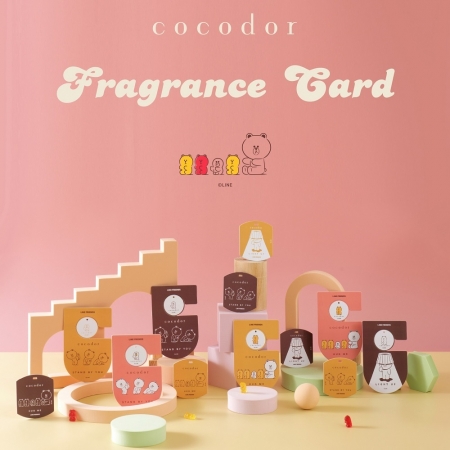 【cocodor】LINE FRIENDS 造型擴香瓶50ml＋香氛吊卡-掛勾款（香氣任選）